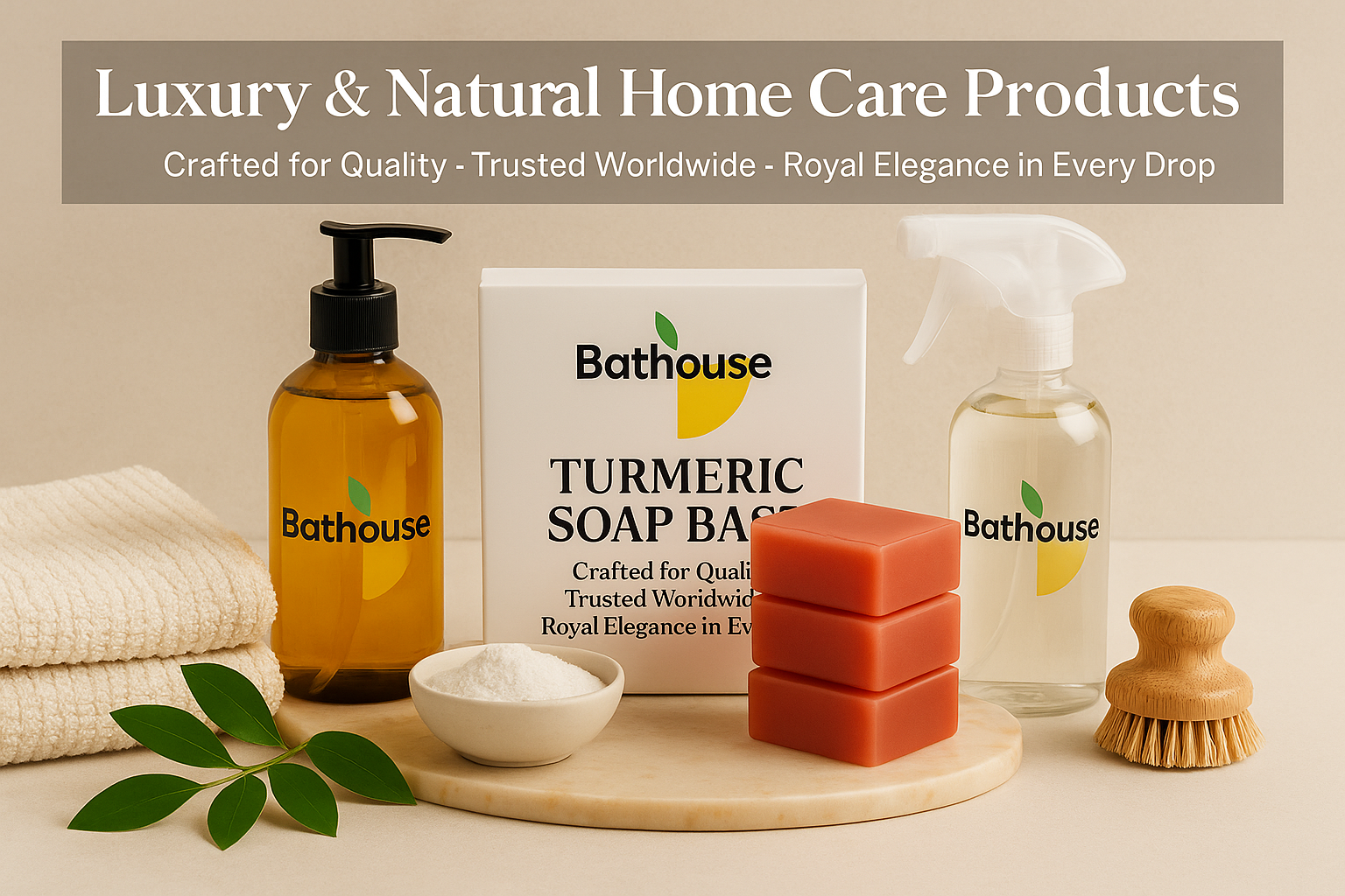 Natural Home care product banner image