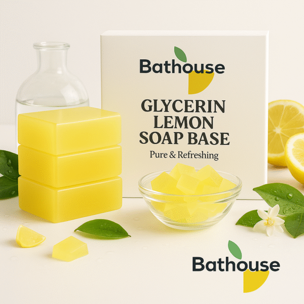 Glycerin Lemon Soap Base – Pure & Refreshing