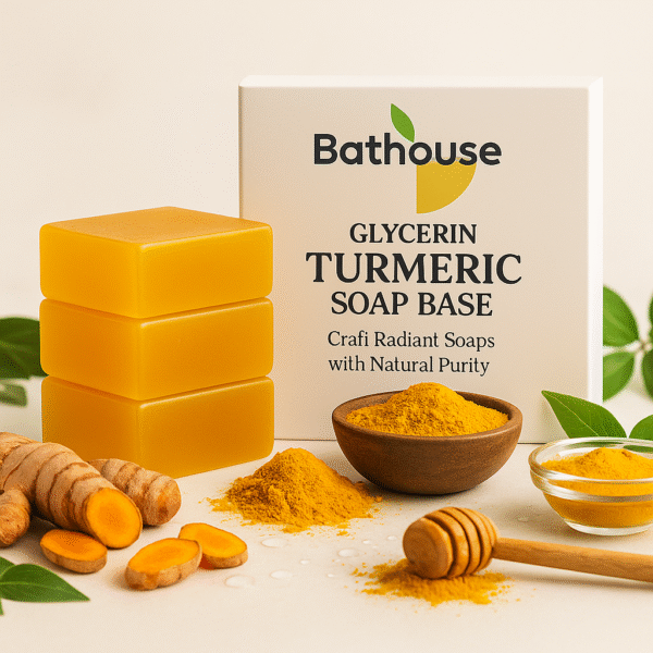 Glycerin Turmeric Soap Base – Radiance from Nature