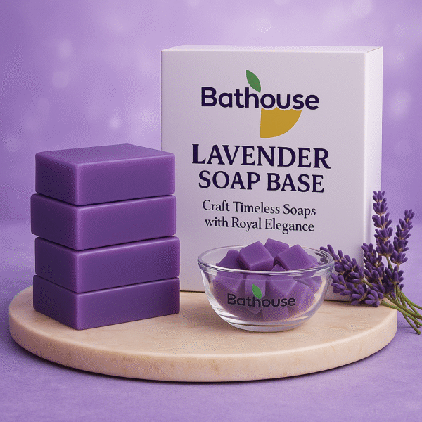 Glycerin Lavender Soap Base – Purity & Tranquility