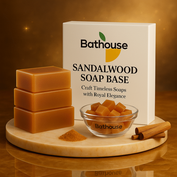 Glycerin Sandalwood Soap Base – Calmness & Traditional Luxury